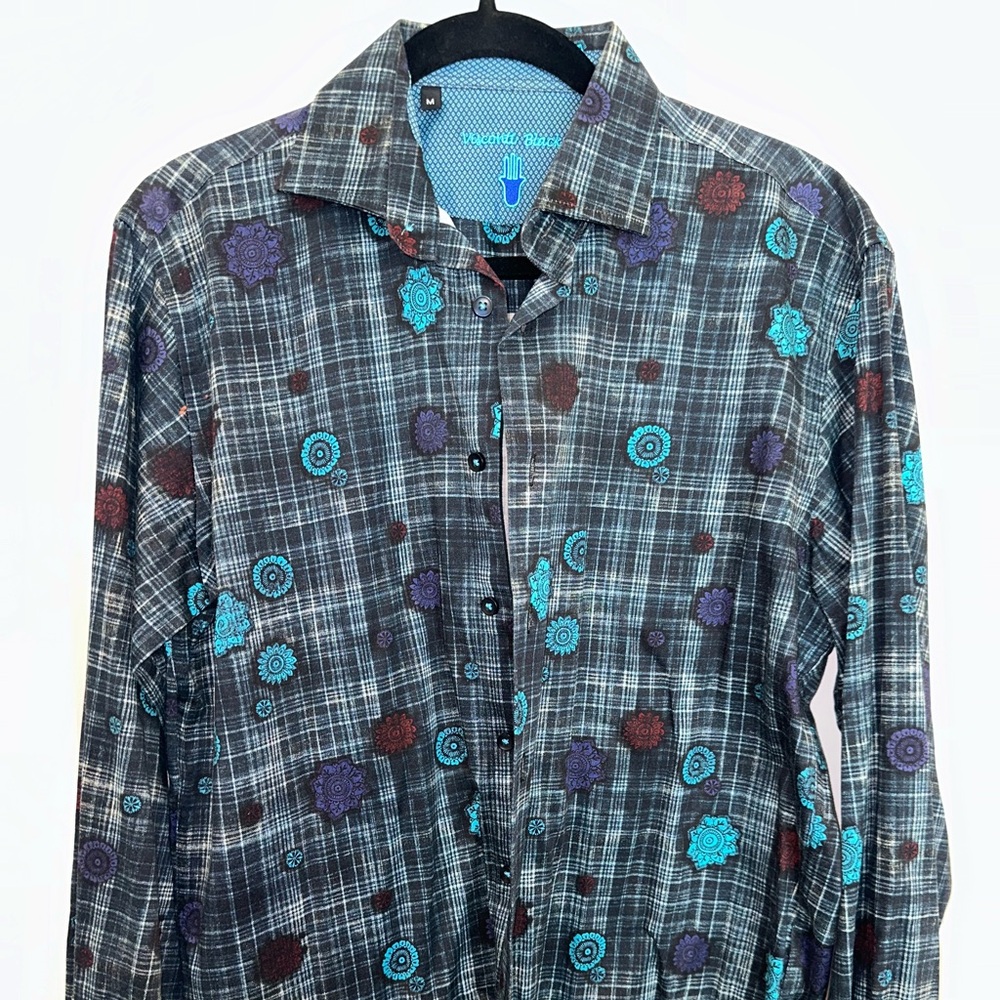 Visconti Black men’s shirt. Medium. Like new.